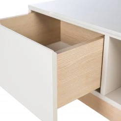 Studio Copenhagen Meuble TV Cooby I - Blanc / Chêne -Meubles de salon Soldes 1000276967 220729 070 DETAILS P000000001000276967