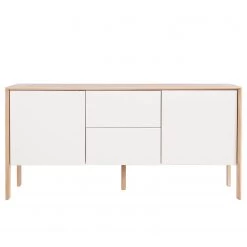 Studio Copenhagen Enfilade Maayka I - Partiellement en chêne massif - Blanc / Chêne clair -Meubles de salon Soldes 1000277378 220803 030 DETAILS P000000001000277378