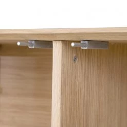 Studio Copenhagen Buffet Maayka - Partiellement en chêne massif - Blanc / Chêne clair -Meubles de salon Soldes 1000277379 220729 055 DETAILS P000000001000277379