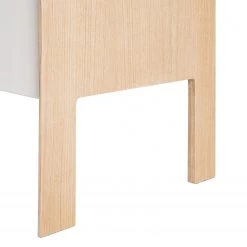 Studio Copenhagen Buffet Maayka - Partiellement en chêne massif - Blanc / Chêne clair -Meubles de salon Soldes 1000277379 220729 065 DETAILS P000000001000277379