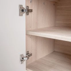 Studio Copenhagen Enfilade Maayka II - Partiellement en chêne massif - Blanc / Chêne clair -Meubles de salon Soldes 1000277388 220713 045 DETAILS P000000001000277388