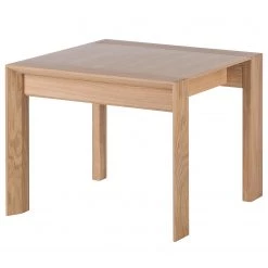 Studio Copenhagen Table basse Maayka - Partiellement en chêne massif - Chêne clair - Largeur : 55 cm