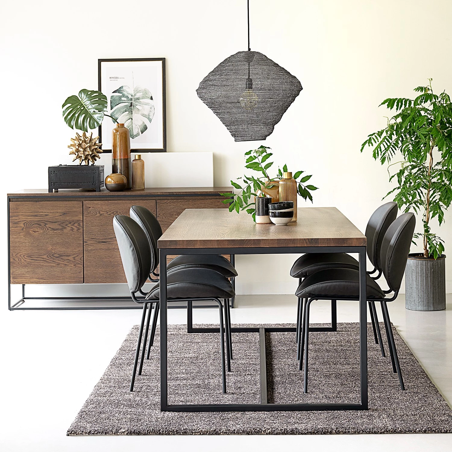 Red Living Enfilade Ratho - Chêne foncé 5 Red Living Enfilade Ratho - Chêne foncé – Image 3