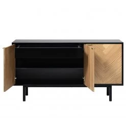 Loftscape Buffet Charlo - Placage en bois véritable - Chêne / Noir 12 Loftscape Buffet Charlo - Placage en bois véritable - Chêne / Noir -Meubles de salon Soldes 1000277647 210706 14081700123 DETAILS P000000001000277647