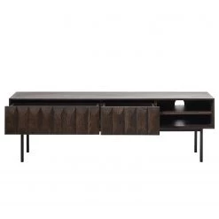 Red Living Meuble TV Limes - Chêne massif / Métal - Chêne foncé / Noir 9 Red Living Meuble TV Limes - Chêne massif / Métal - Chêne foncé / Noir -Meubles de salon Soldes 1000277651 210706 14082000157 DETAILS P000000001000277651