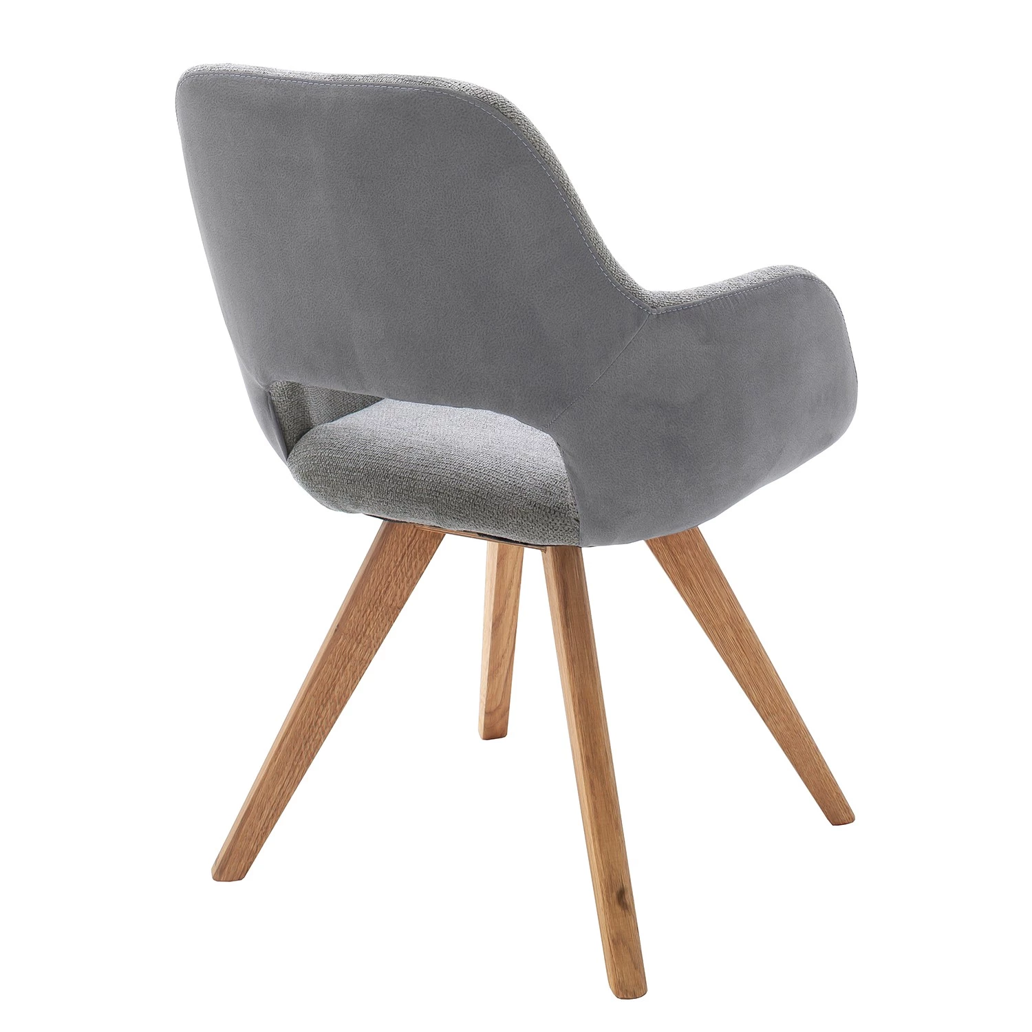 Norrwood Chaise à accoudoirs Tristan - Gris lumineux 7 Norrwood Chaise à accoudoirs Tristan - Gris lumineux – Image 5