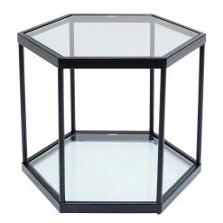 Kare Design Table basse Taha - Verre / Métal - Noir 11 Kare Design Table basse Taha - Verre / Métal - Noir -Meubles de salon Soldes 1000277894 210707 11115400003 DETAILS P000000001000277894