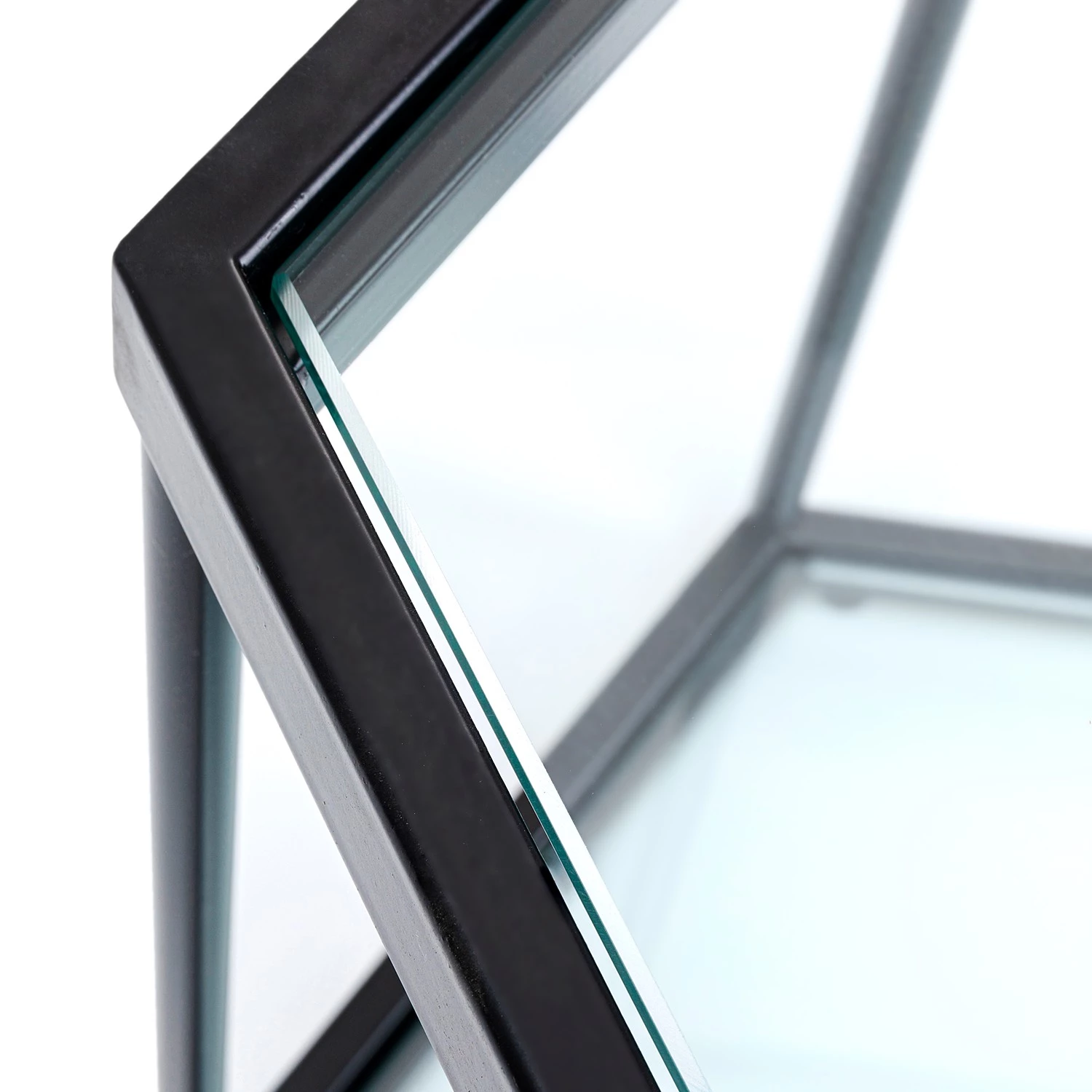 Kare Design Table basse Taha - Verre / Métal - Noir 8 Kare Design Table basse Taha - Verre / Métal - Noir – Image 6