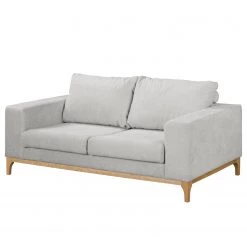 Ars Natura Canapé Darling (2 places) - Microfibre - Microfibre Tulia: Sablé