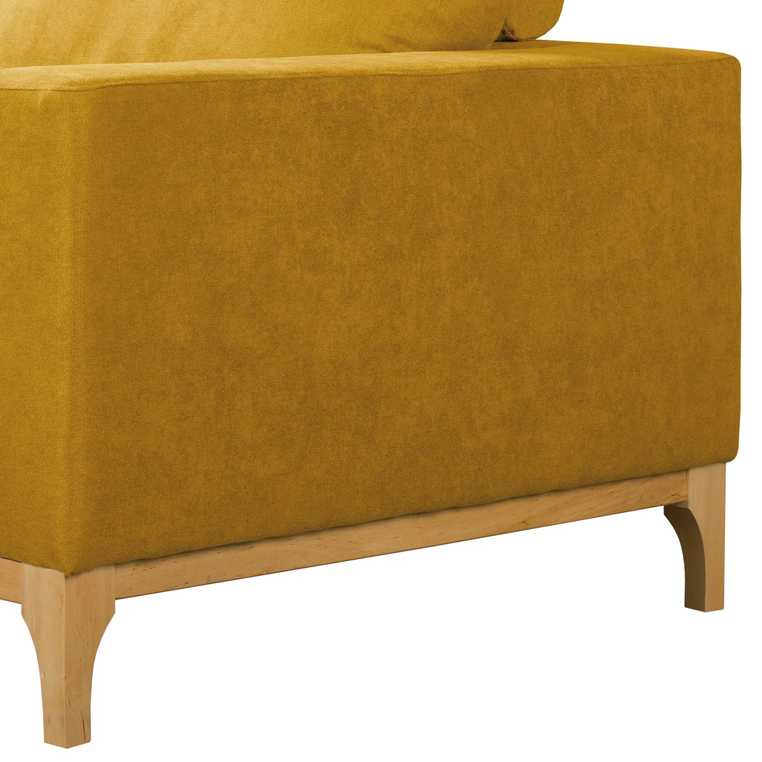 Ars Natura Fauteuil Darling - Microfibre - Microfibre Rieka: Jaune moutarde 10 Ars Natura Fauteuil Darling - Microfibre - Microfibre Rieka: Jaune moutarde – Image 8