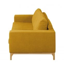 Ars Natura Canapé Darling (3 places) - Microfibre - Microfibre Rieka: Jaune moutarde -Meubles de salon Soldes 1000278240 210715 11335400673 DETAILS P000000001000278240