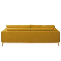Ars Natura Canapé Darling (3 places) - Microfibre - Microfibre Rieka: Jaune moutarde -Meubles de salon Soldes 1000278240 210715 11335400674 DETAILS P000000001000278240
