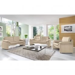 Loftscape Canapé Budal (2 places) - Cuir véritable - Cuir Canela: Beige clair 11 Loftscape Canapé Budal (2 places) - Cuir véritable - Cuir Canela: Beige clair -Meubles de salon Soldes 1000278497 210929 14430900213 MOOD DETAILS P000000001000278497 mood