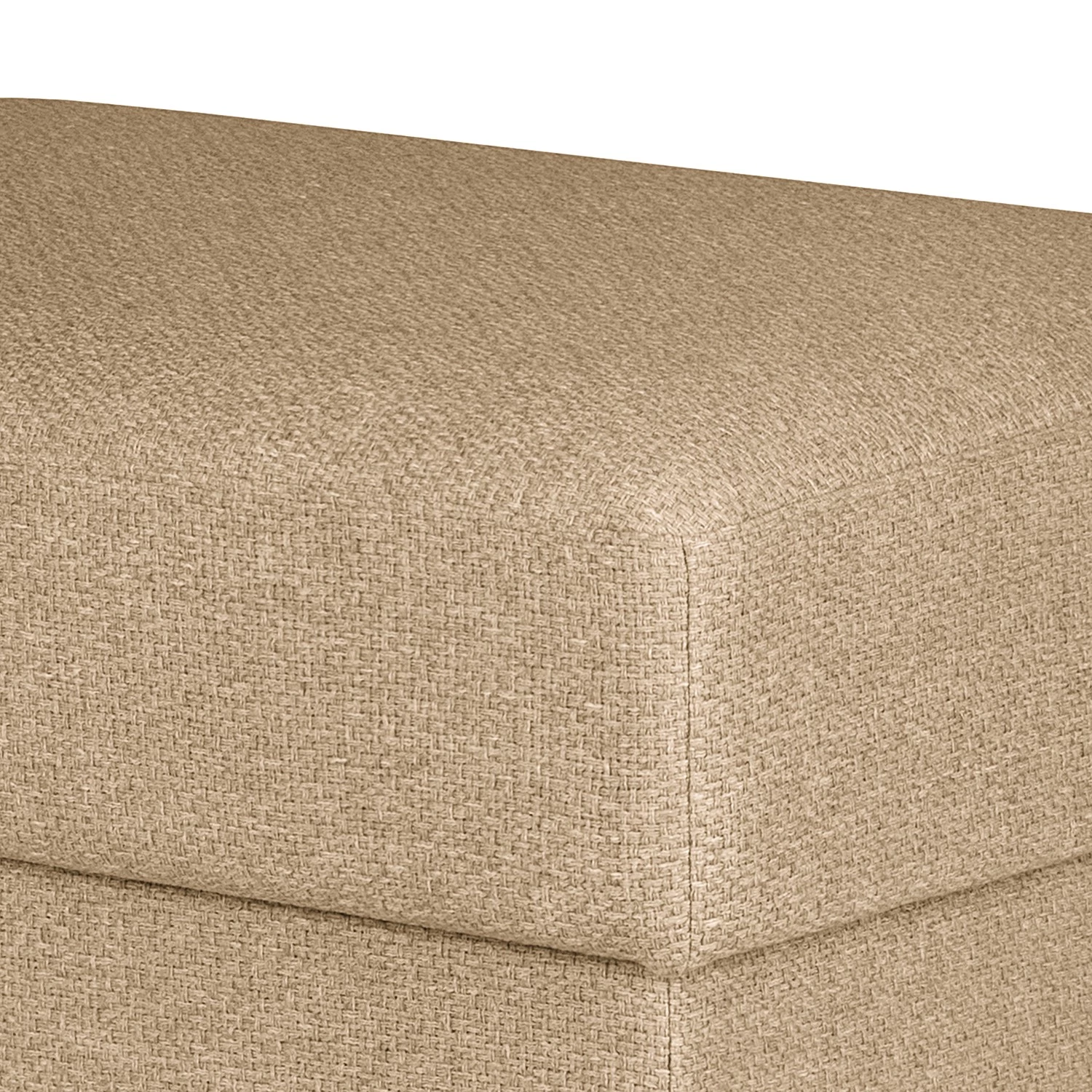 Fredriks Repose-pieds Summer - Tissu structure recyclé Gesa: Beige 6 Fredriks Repose-pieds Summer - Tissu structure recyclé Gesa: Beige – Image 4