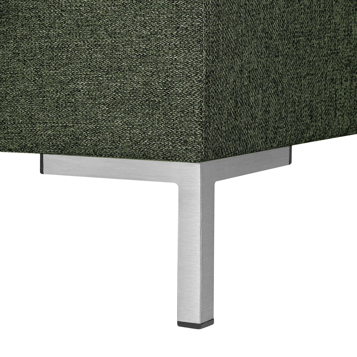 Fredriks Canapé d’angle Summer - Étoffe tissée Mavie: Vert foncé - Méridienne courte à gauche (vue de face) - Sans fonction couchage 18 Fredriks Canapé d’angle Summer - Étoffe tissée Mavie: Vert foncé - Méridienne courte à gauche (vue de face) - Sans fonction couchage – Image 16