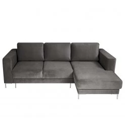 Fredriks Canapé d’angle Summer - Velours Vaia: Gris foncé - Méridienne courte à droite (vue de face) - Avec fonction couchage 21 Fredriks Canapé d’angle Summer - Velours Vaia: Gris foncé - Méridienne courte à droite (vue de face) - Avec fonction couchage -Meubles de salon Soldes 1000279810 211217 13144000884 DETAILS P000000001000279810