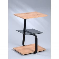 Loftscape Bout de canapé Argy - Marron / Noir 10 Loftscape Bout de canapé Argy - Marron / Noir -Meubles de salon Soldes 1000280711 210720 06390800004 MOOD DETAILS P000000001000280711 mood