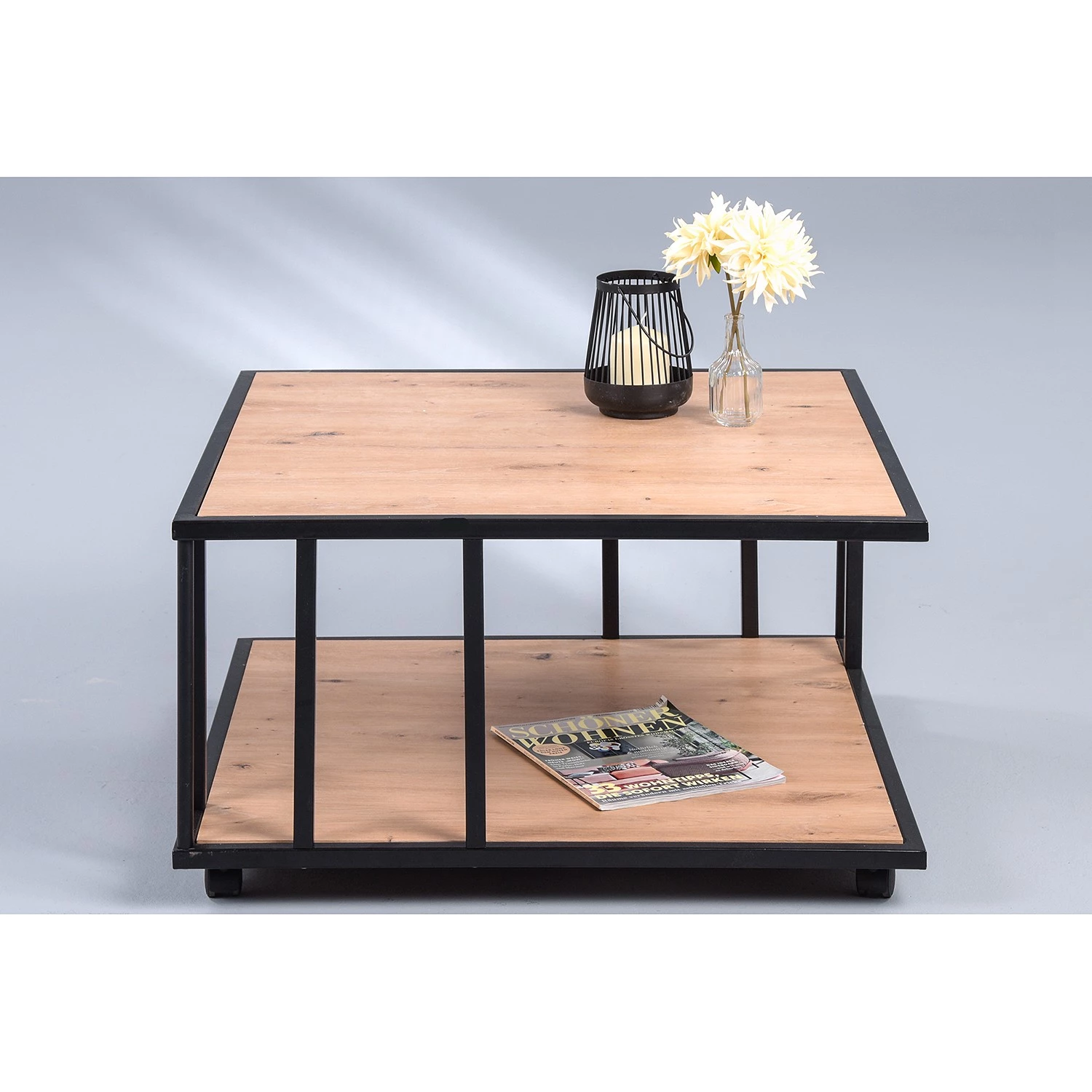 Red Living Table basse Parap - Marron / Noir 6 Red Living Table basse Parap - Marron / Noir – Image 4
