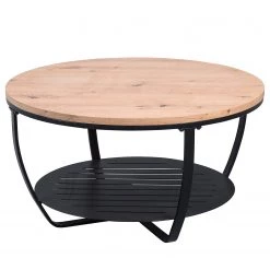 Loftscape Table basse Pavo - Métal - Noir