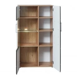 Loftscape Ensemble meubles TV Belloc III (5 élém.) - Avec éclairage intégré - Noir mat / Imitation chêne 18 Loftscape Ensemble meubles TV Belloc III (5 élém.) - Avec éclairage intégré - Noir mat / Imitation chêne -Meubles de salon Soldes 1000281306 210720 14014100010 DETAILS P000000001000281306