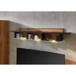 Loftscape Ensemble meubles TV Belloc III (5 élém.) - Avec éclairage intégré - Noir mat / Imitation chêne 27 Loftscape Ensemble meubles TV Belloc III (5 élém.) - Avec éclairage intégré - Noir mat / Imitation chêne -Meubles de salon Soldes 1000281306 210720 14014100018 DETAILS P000000001000281306