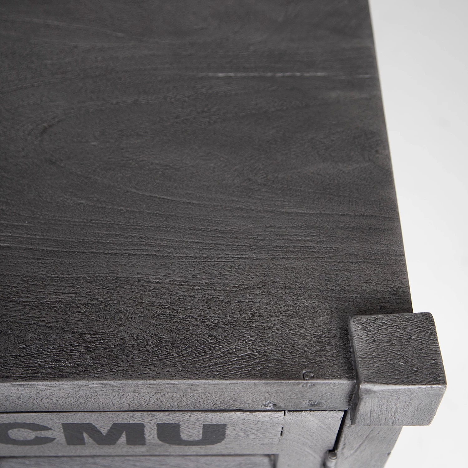 Wolf-Möbel Meuble TV Container I - Acacia massif - Acacia gris 12 Wolf-Möbel Meuble TV Container I - Acacia massif - Acacia gris – Image 10