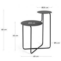 Loftscape Bout de canapé Vetla - Placage en bois véritable - Blanc / Chêne 15 Loftscape Bout de canapé Vetla - Placage en bois véritable - Blanc / Chêne -Meubles de salon Soldes 1000282684 210729 06153000013 SKETCH DETAILS P000000001000282684 sketch
