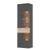 Loftscape Vitrine Corey - Avec éclairage - Imitation chêne / Gris - Butoir à gauche 2 Loftscape Vitrine Corey - Avec éclairage - Imitation chêne / Gris - Butoir à gauche -Meubles de salon Soldes 1000282745 211109 14435300073 IMAGE P000000001000282745