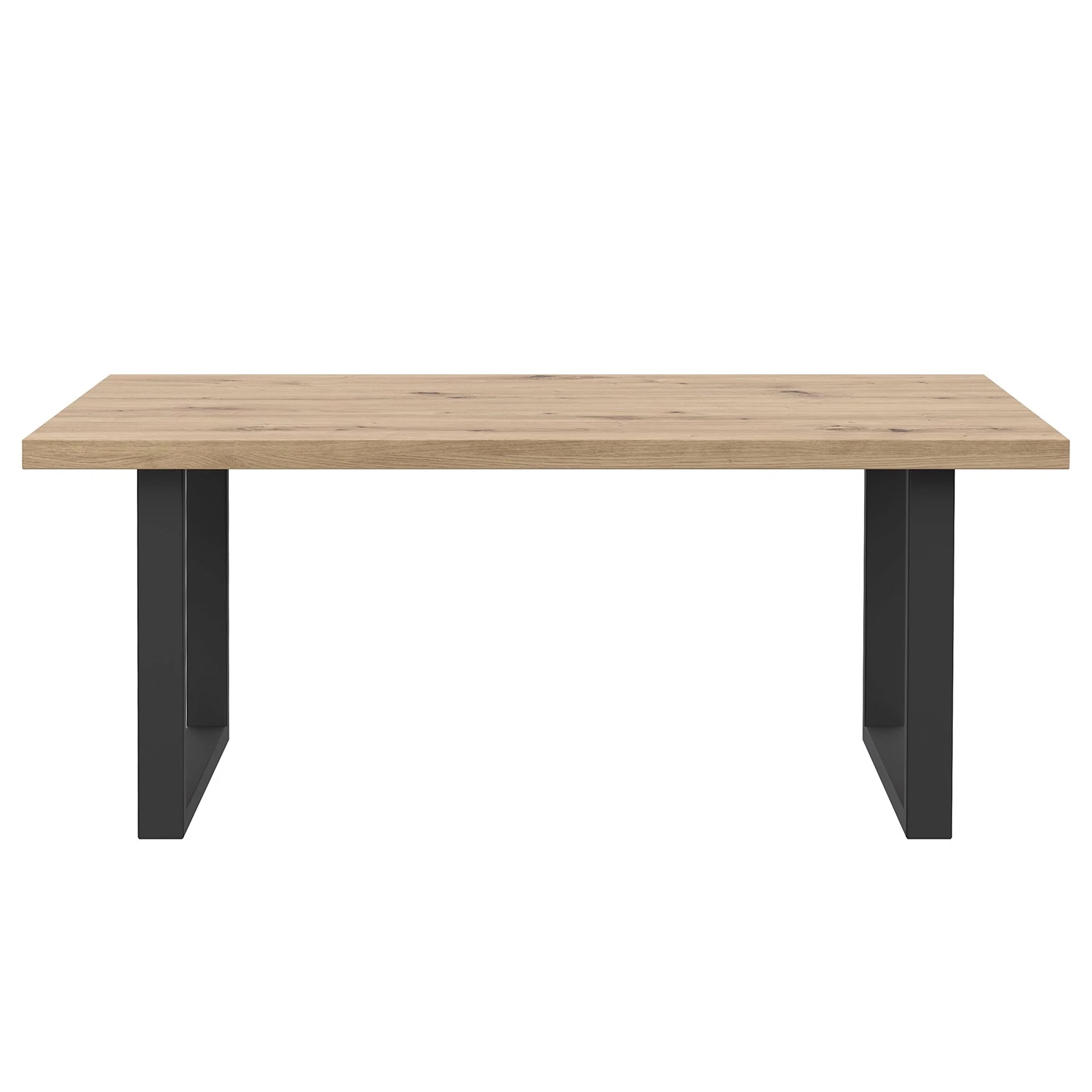 Loftscape Table basse Roscoe - Imitation chêne artisan / Noir 5 Loftscape Table basse Roscoe - Imitation chêne artisan / Noir – Image 3