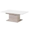 Loftscape Table basse Sander - Blanc brillant / Imitation chêne -Meubles de salon Soldes 1000282760 211124 13351400050 IMAGE P000000001000282760