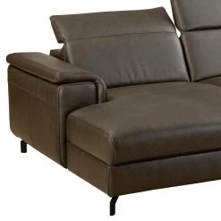 Ars manufacti Canapé d’angle Lagor - Cuir véritable - Cuir Padme: Marron gris - Méridienne courte à gauche (vue de face) - Sans fonction 21 Ars manufacti Canapé d’angle Lagor - Cuir véritable - Cuir Padme: Marron gris - Méridienne courte à gauche (vue de face) - Sans fonction -Meubles de salon Soldes 1000283571 210817 15271300506 DETAILS P000000001000283571