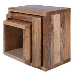 Ars Natura Bouts de canapé Troon (3 éléments) - Manguier massif