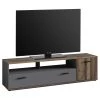 Fredriks Meuble TV Chippewa - Imitation bois ancien / Anthracite