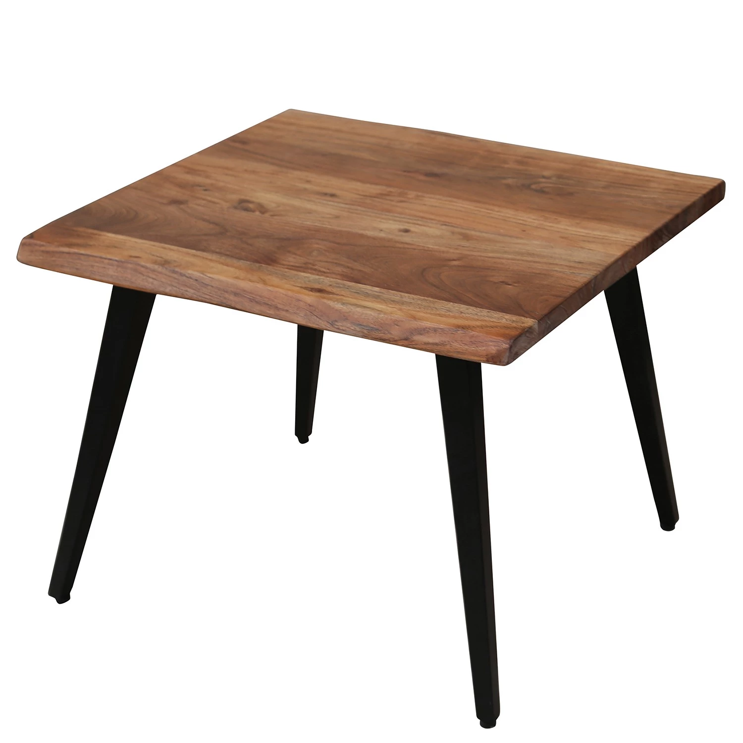 Fredriks Bout de canapé Berapi - Acacia massif / Métal - Acacia / Noir 3 Fredriks Bout de canapé Berapi - Acacia massif / Métal - Acacia / Noir