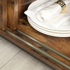 Red Living Buffet Condover III - Marron / Noir -Meubles de salon Soldes 1000283943 210813 06354000073 DETAILS P000000001000283943