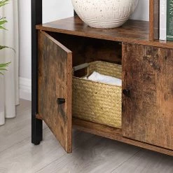 Red Living Étagère Niolon II - Marron / Noir -Meubles de salon Soldes 1000283953 210813 06354500126 DETAILS P000000001000283953