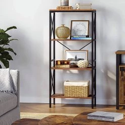 Red Living Étagère Molalla I - Marron / Noir -Meubles de salon Soldes 1000283962 210813 06355100192 MOOD DETAILS P000000001000283962 mood