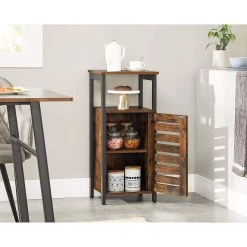 Red Living Bout de canapé Condover IV - Marron / Noir -Meubles de salon Soldes 1000283978 210810 15023900146 MOOD DETAILS P000000001000283978 mood