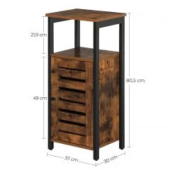 Red Living Bout de canapé Condover IV - Marron / Noir -Meubles de salon Soldes 1000283978 210810 15023900150 SKETCH DETAILS P000000001000283978 sketch