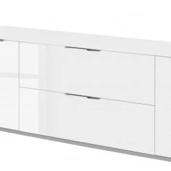 Maja Möbel Meuble TV Trend - Verre - Blanc brillant / Chrome 14 Maja Möbel Meuble TV Trend - Verre - Blanc brillant / Chrome -Meubles de salon Soldes 1000284206 210804 14342200006 DETAILS P000000001000284206