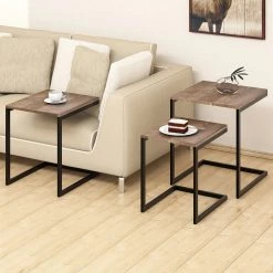 Red Living Bouts de canapé Elyrie (3 éléments) - Pin massif / Métal - Pin / Noir 10 Red Living Bouts de canapé Elyrie (3 éléments) - Pin massif / Métal - Pin / Noir -Meubles de salon Soldes 1000284309 210809 06081400016 MOOD DETAILS P000000001000284309 mood