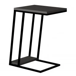 Loftscape Bout de canapé Bobbio - Métal - Noir / Gris