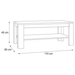 Loftscape Table basse Grady - imitation chêne sable 9 Loftscape Table basse Grady - imitation chêne sable -Meubles de salon Soldes 1000285712 210813 14495500013 SKETCH DETAILS P000000001000285712 sketch