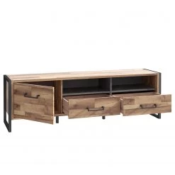 Red Living Meuble TV Voru - Imitation chêne / Gris foncé -Meubles de salon Soldes 1000285725 210813 14573600109 DETAILS P000000001000285725