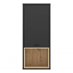 Loftscape Meuble haut Mazzo - Noir / Imitation chêne artisan -Meubles de salon Soldes 1000285797 210819 12212500019 DETAILS P000000001000285797