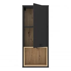 Loftscape Meuble haut Mazzo - Noir / Imitation chêne artisan -Meubles de salon Soldes 1000285797 210819 12212500020 DETAILS P000000001000285797