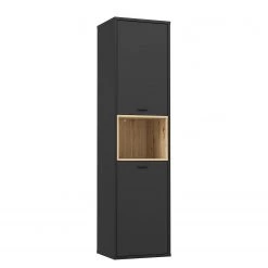 Loftscape Armoire Mazzo - Noir / Imitation chêne artisan -Meubles de salon Soldes 1000285803 210819 12212500069 DETAILS P000000001000285803
