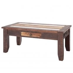 Red Living Table basse Frensco - Acacia massif