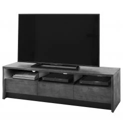 Red Living Meuble TV Calipso - Acacia Gris