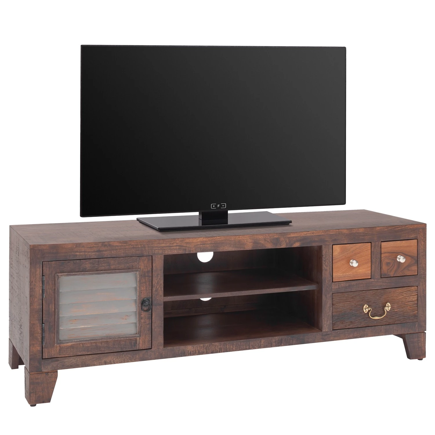Red Living Meuble TV Frensco - Acacia massif 3 Red Living Meuble TV Frensco - Acacia massif